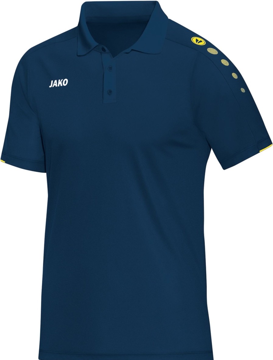 Kinder Jako Polo-Shirts | Jako Classico Polo-Shirt Nightblue-Citro