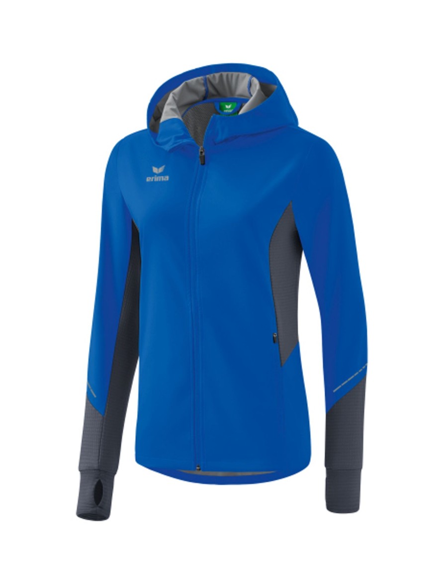 Damen Erima Jacken | Erima Damen Racing Running Jacke New Royal Gunstig