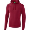 Herren Erima Hoodies | Erima Kapuzensweat Bordeaux Gunstig