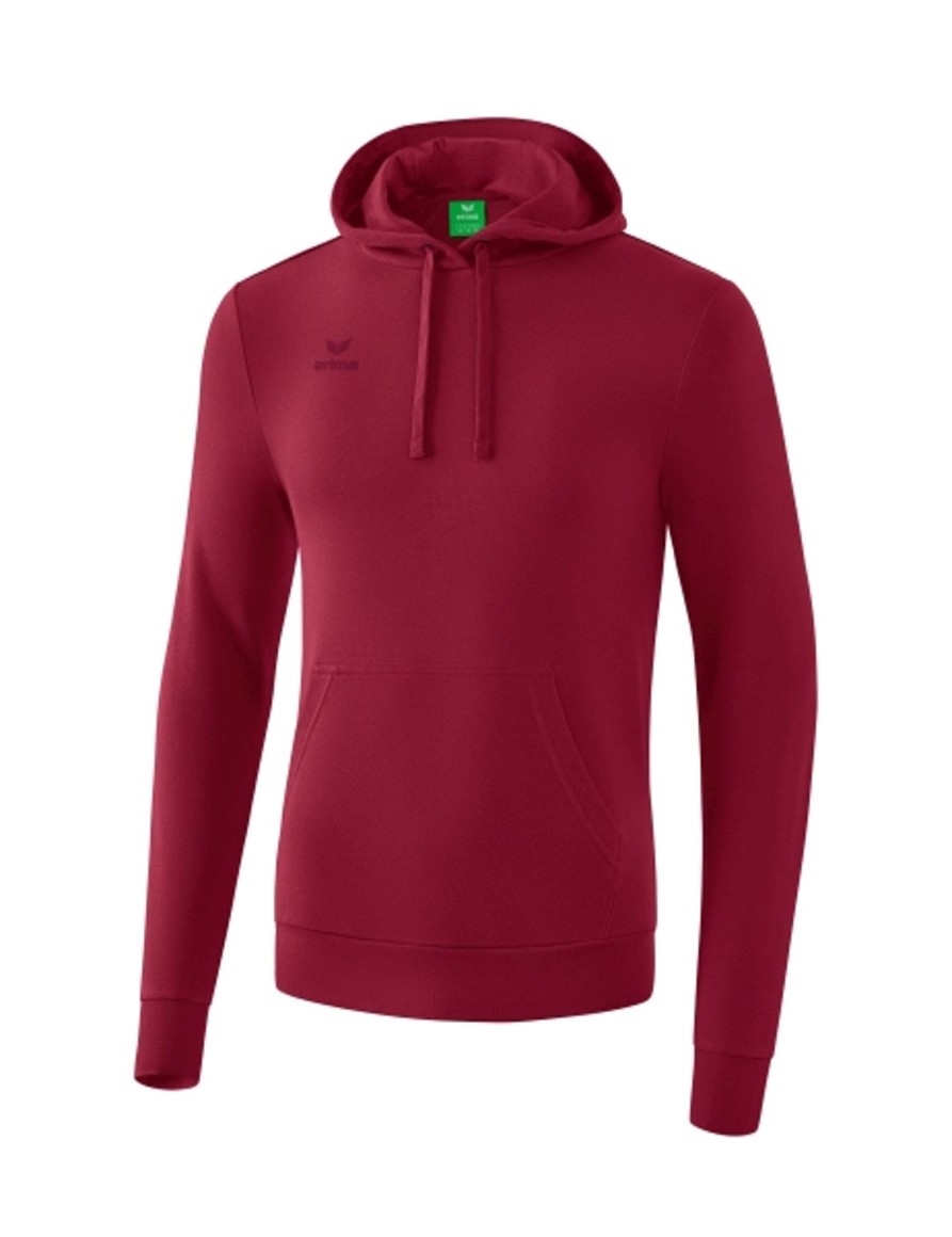 Herren Erima Hoodies | Erima Kapuzensweat Bordeaux Gunstig