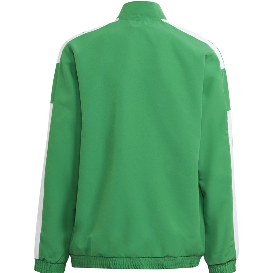 Herren Adidas Jacken | Adidas Kinder Prasentationsjacke Squadra 21 Grun-Weis