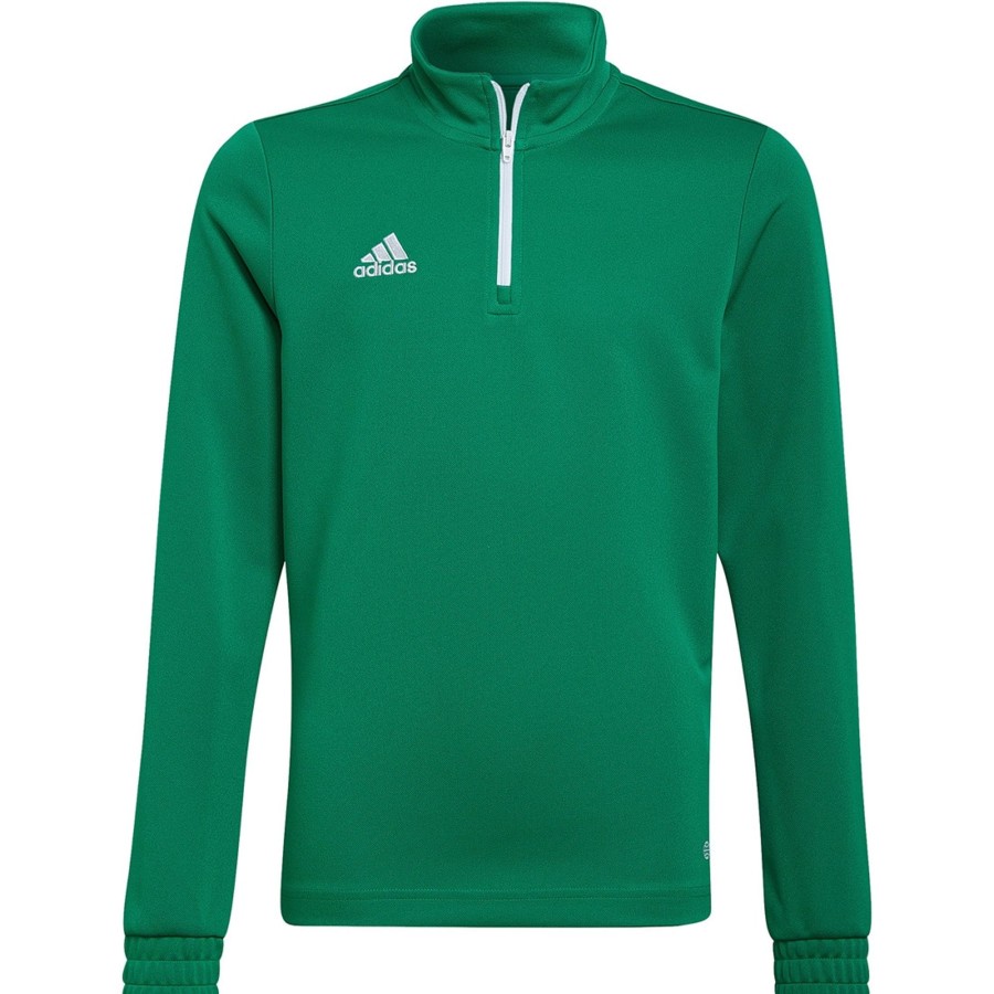 Kinder Adidas Sweatshirts | Adidas Kinder Trainingstop Entrada 22 Grun-Weis