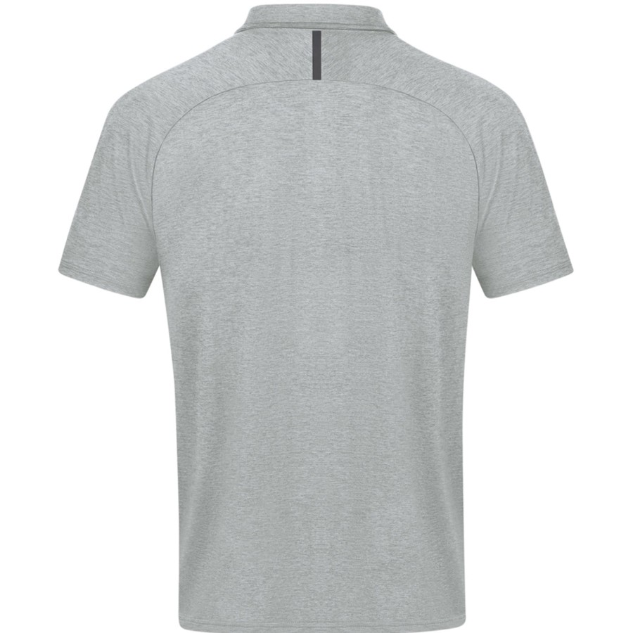 Herren Jako Polo-Shirts | Jako Herren Polo Challenge Grau