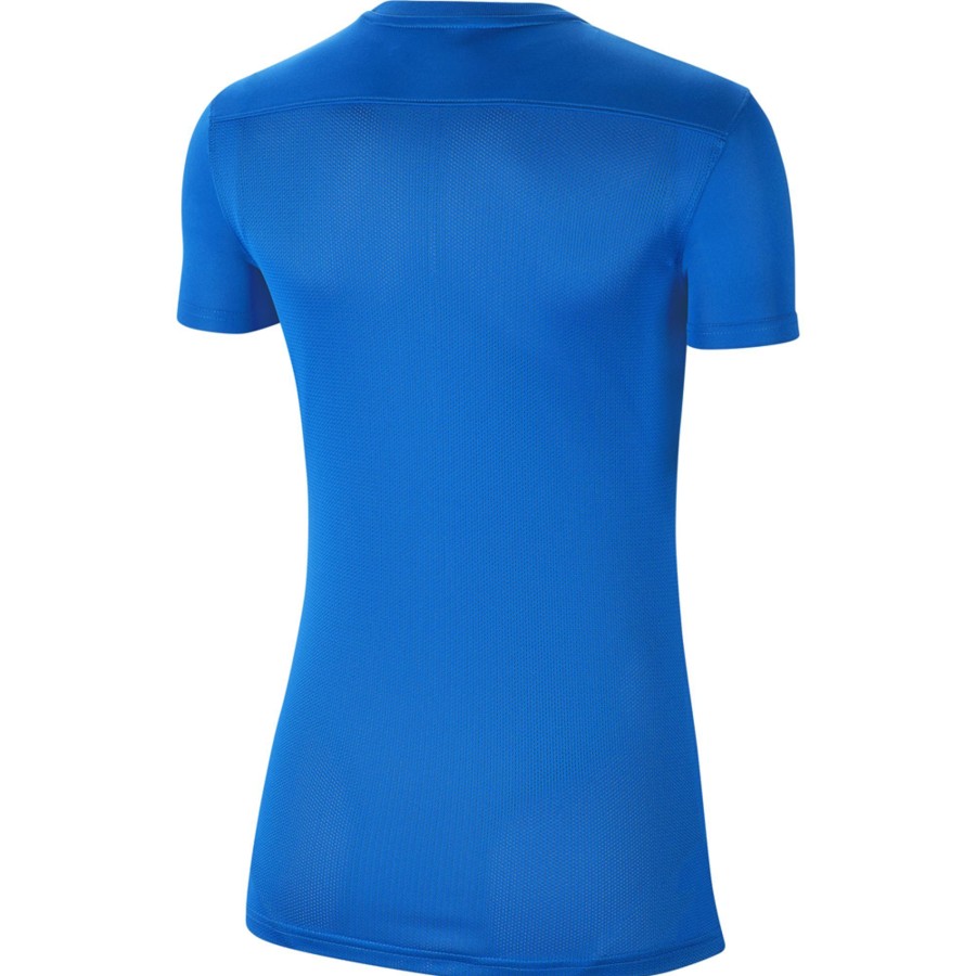 Damen Nike Trikots | Nike Park Vii Damen Kurzarm Trikot Royal Blue-Weis