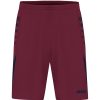 Damen Jako Shorts | Jako Damen Sporthose Challenge Rot-Blau