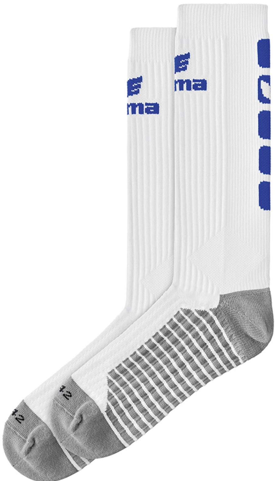 Kinder Erima Socken | Erima Classic 5-C Socken Lang Weis-New Royal