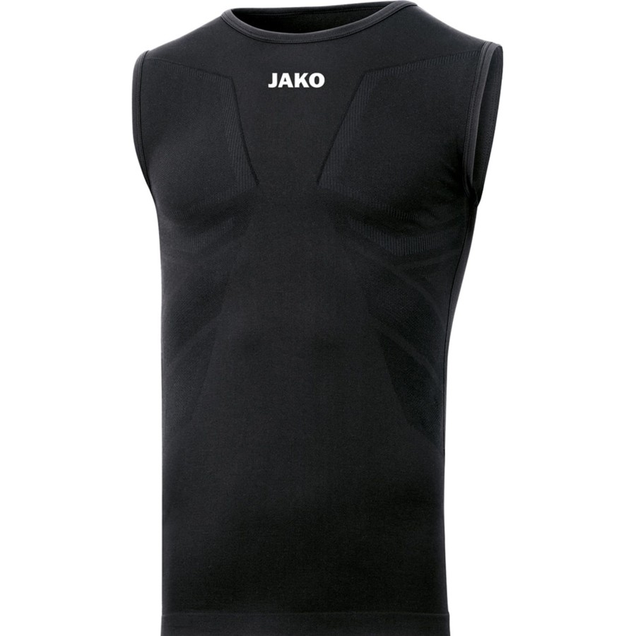 Herren Jako Baselayer | Jako Tanktop Comfort 2.0 Schwarz