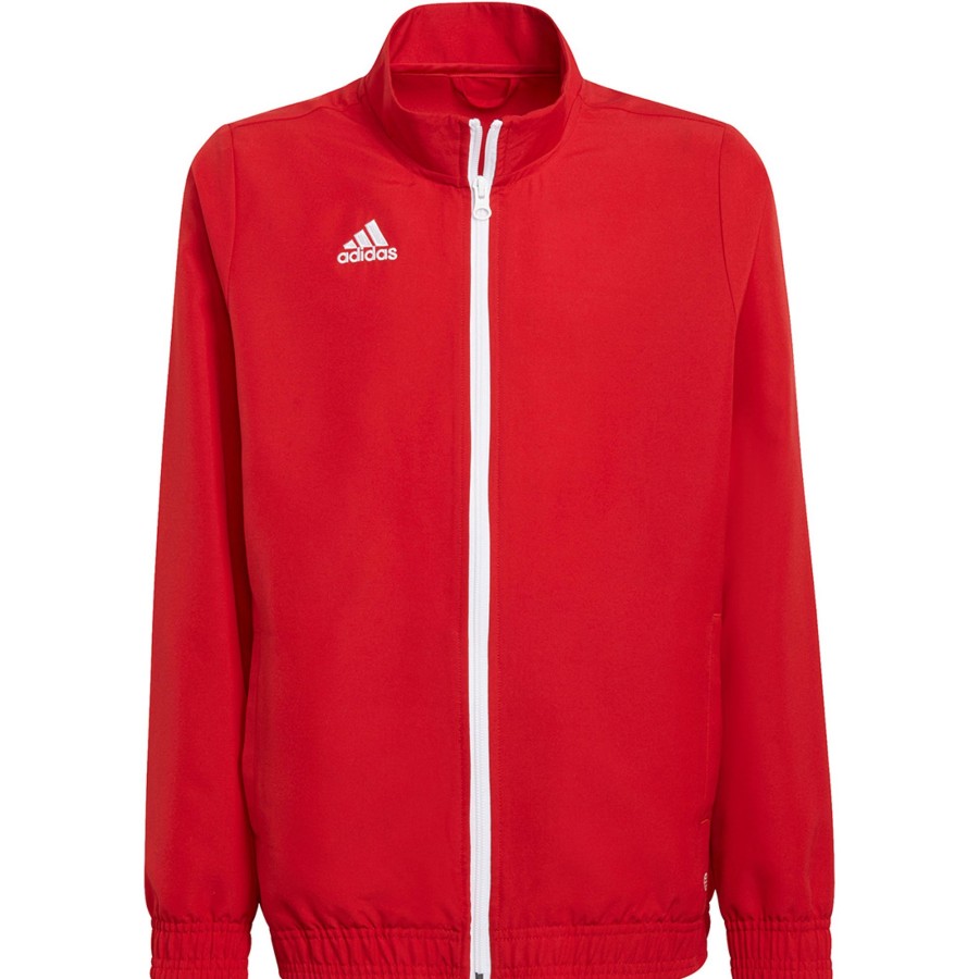 Kinder Adidas Jacken | Adidas Kinder Prasentationsjacke Entrada 22 Rot