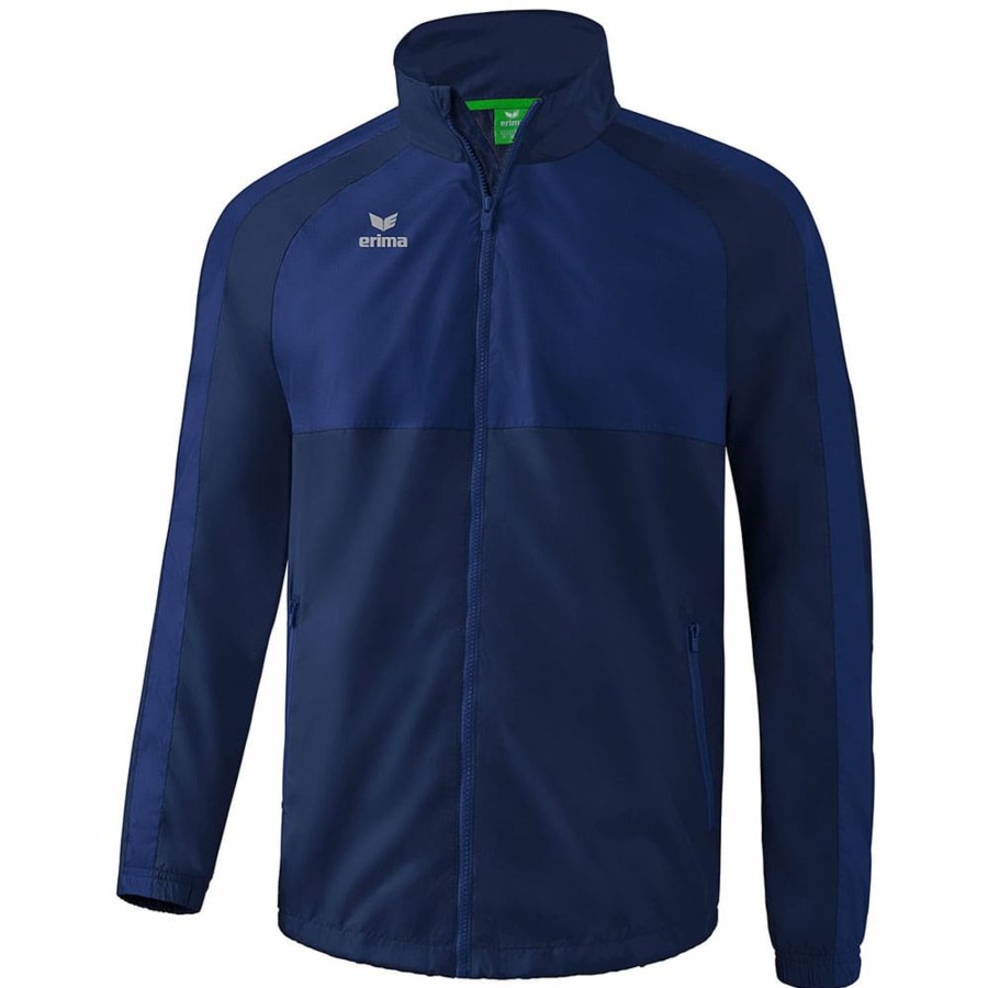 Kinder Erima Jacken | Erima Kinder Allwetterjacke Team Blau