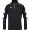 Herren Jako Sweatshirts | Jako Herren Ziptop Power Schwarz