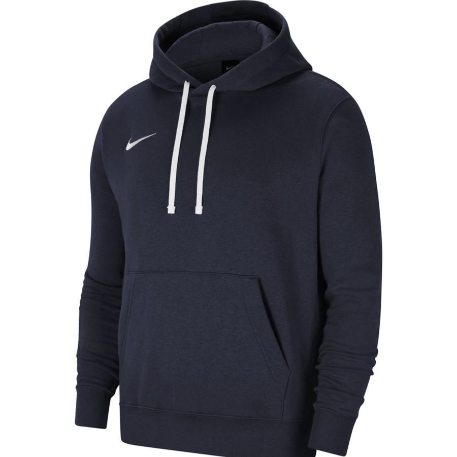 Herren Nike Hoodies | Nike Herren Fleece Hoodie Park 20 Blau-Weis