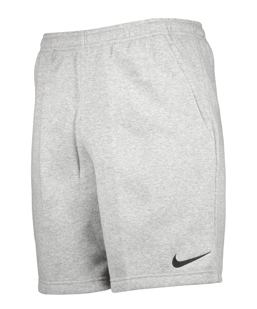 Herren Nike Shorts | Nike Park Fleece Short Grau Schwarz F063