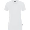 Damen Jako T-Shirts | Jako Damen T-Shirt Doubletex Weis