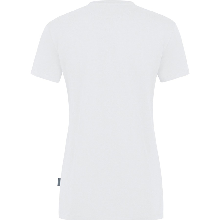 Damen Jako T-Shirts | Jako Damen T-Shirt Doubletex Weis