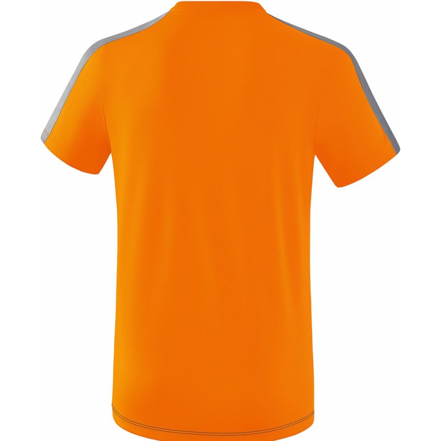 Kinder Erima T-Shirts | Erima Kinder T-Shirt Squad Orange-Grau