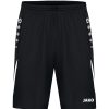 Damen Jako Shorts | Jako Damen Sporthose Challenge Schwarz-Weis