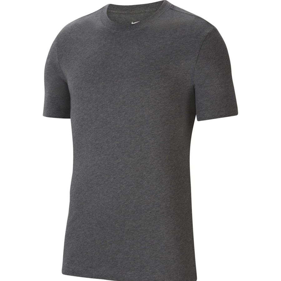 Herren Nike T-Shirts | Nike Herren Kurzarm T-Shirt Park 20 Grau-Weis