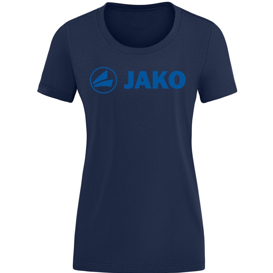 Damen Jako T-Shirts | Jako Damen T-Shirt Promo Blau