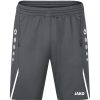 Herren Jako Shorts | Jako Herren Trainingsshorts Challenge Grau-Weis