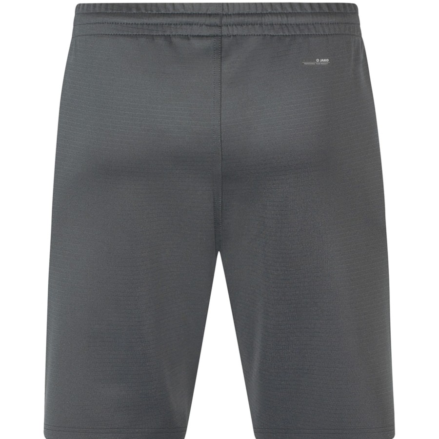 Herren Jako Shorts | Jako Herren Trainingsshorts Challenge Grau-Weis