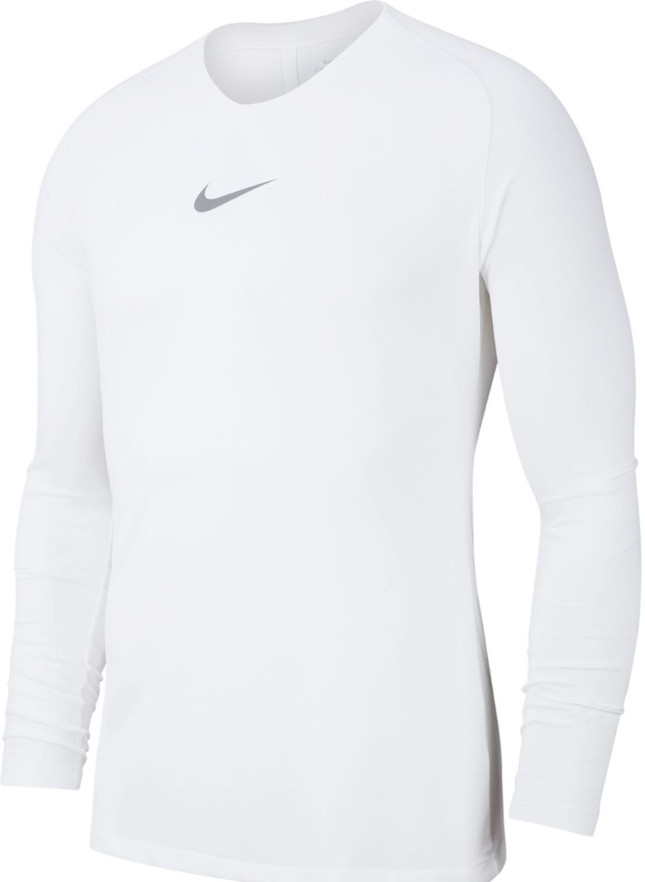 Herren Nike Baselayer | Nike Park First Layer Langarm Shirt Weis-Cool Grey