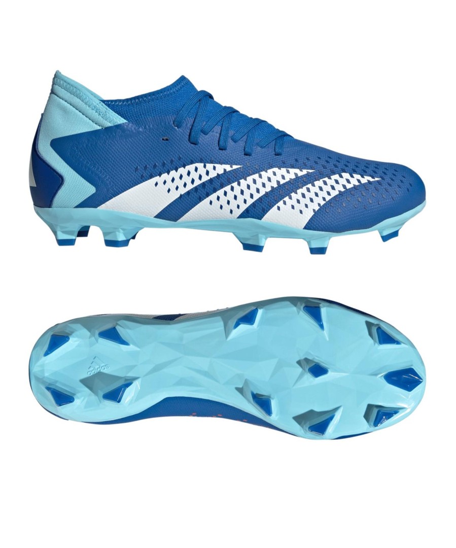 Sportschuhe Adidas Adidas Fusballschuhe | Adidas Predator Accuracy.3 Fg Marinerush Blau Weiss Blau