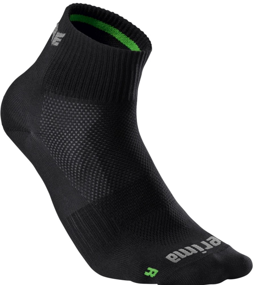 Kinder Erima Socken | Erima Performance Laufsocke Ii Schwarz