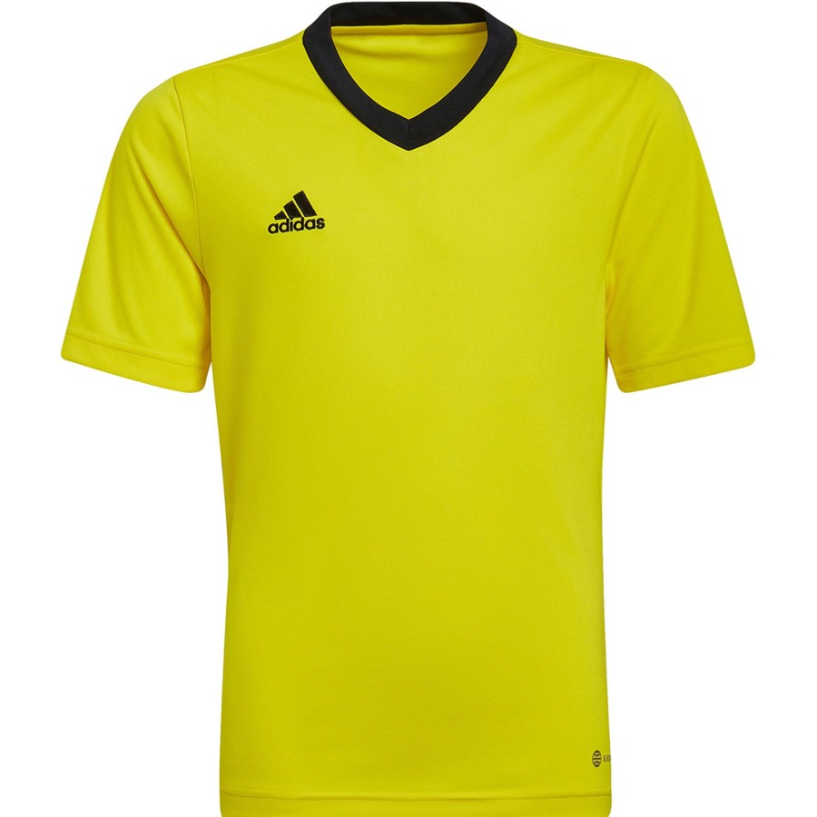 Kinder Adidas Trikots | Adidas Kinder Trikot Entrada 22 Gelb-Schwarz