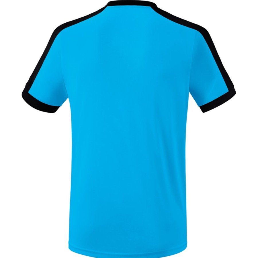 Herren Erima Trikots | Erima Herren Kurzarm Trikot Retro Star Blau-Schwarz