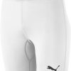 Herren Puma Baselayer | Puma Liga Baselayer Short Tights Puma White