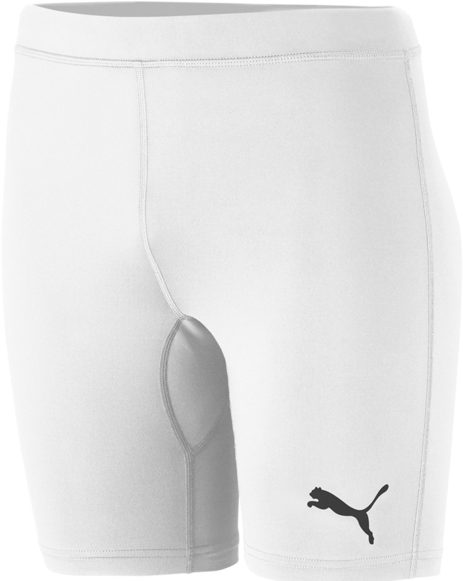 Herren Puma Baselayer | Puma Liga Baselayer Short Tights Puma White