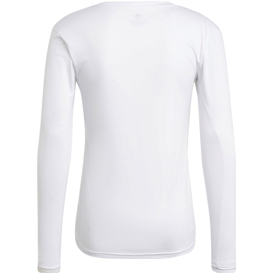 Herren Adidas Baselayer | Adidas Herren Langarm Base Shirt Team Weis