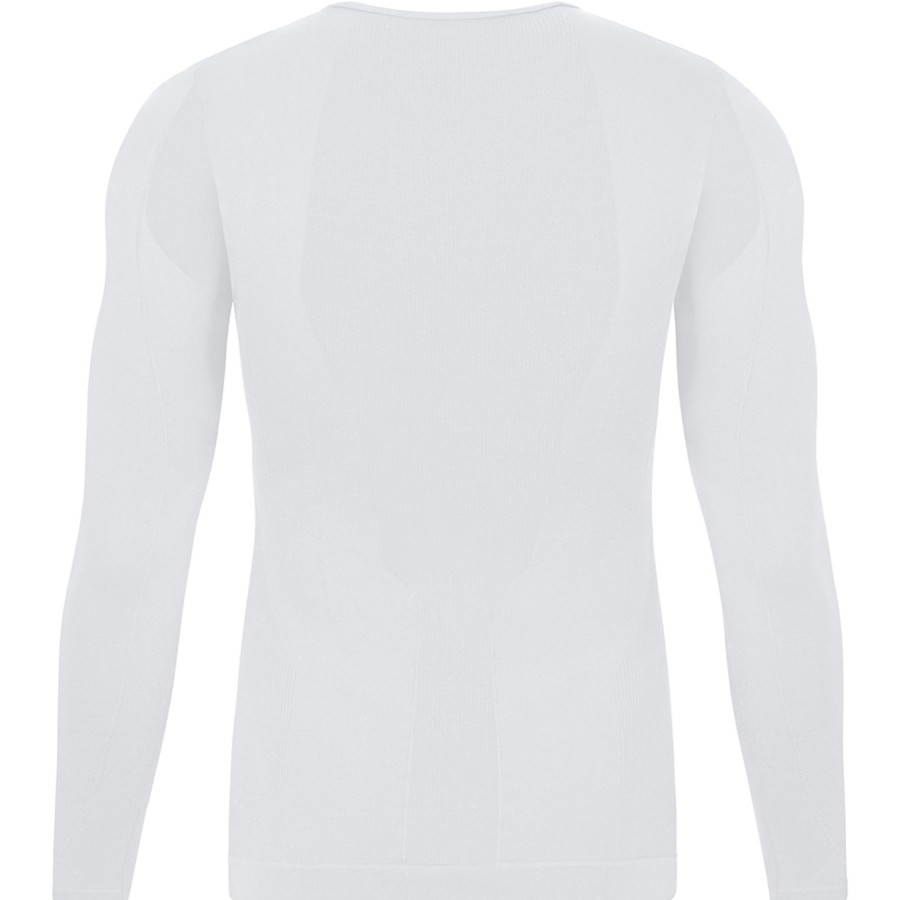 Herren Jako Baselayer | Jako Herren Longsleeve Skinbalance 2.0 Weis