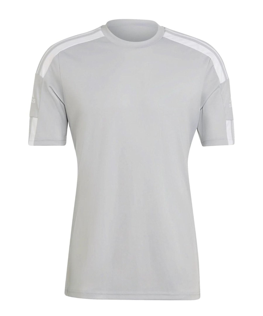 Herren Adidas Trikots | Adidas Herren Kurzarm Trikot Squadra 21 Grau-Weis