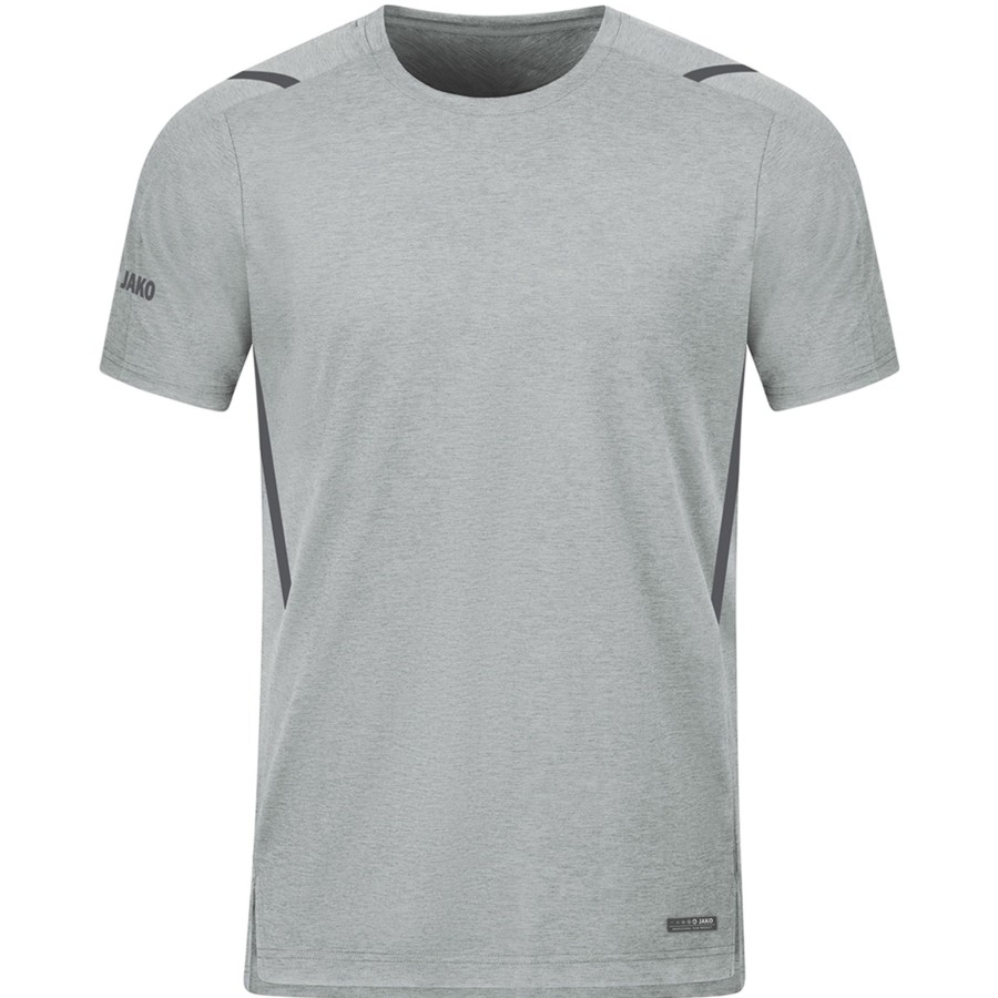 Herren Jako T-Shirts | Jako Herren T-Shirt Challenge Grau