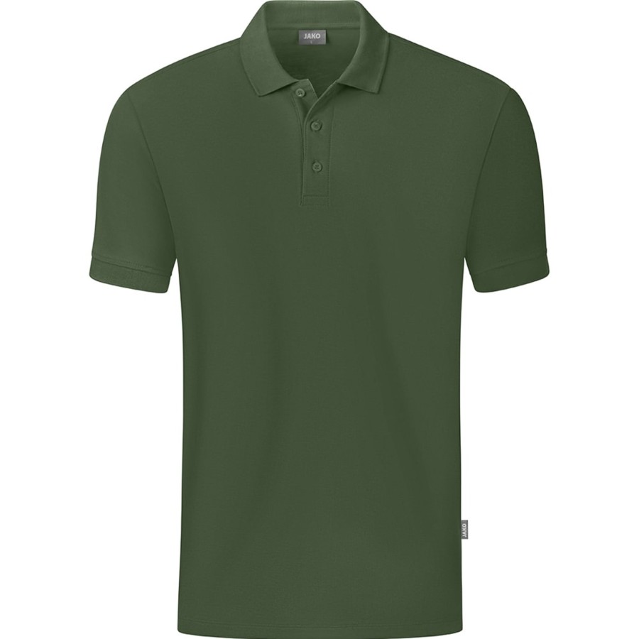 Herren Jako Polo-Shirts | Jako Herren Polo Organic Grun