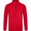 Herren Jako Sweatshirts | Jako Herren Ziptop Doubletex Rot