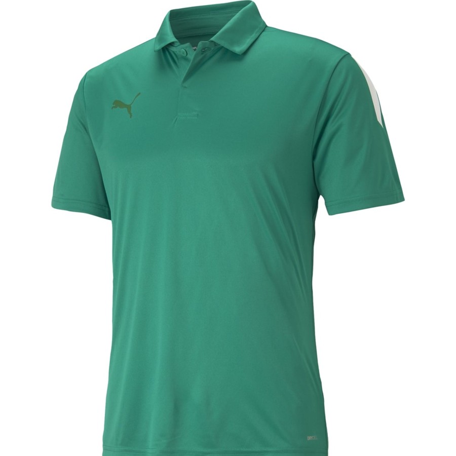 Herren Puma Polo-Shirts | Puma Herren Sideline Polo Teamliga Grun