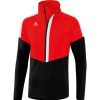 Herren Erima Sweatshirts | Erima Herren Trainingstop Squad Rot-Schwarz-Weis