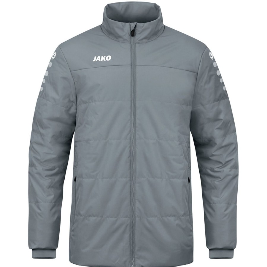 Kinder Jako Jacken | Jako Kinder Coachjacke Team Grau