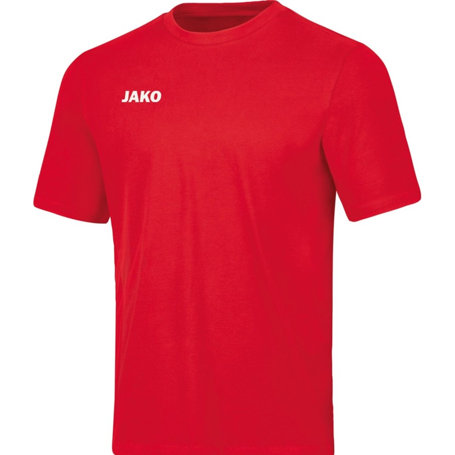 Herren Jako T-Shirts | Jako Herren T-Shirt Base Rot