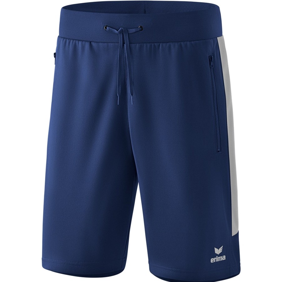 Kinder Erima Shorts | Erima Kinder Training Shorts Squad Blau-Grau