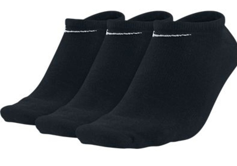 Herren Nike Socken | Nike 3Er Pack Value No Show Sneakersocken Schwarz