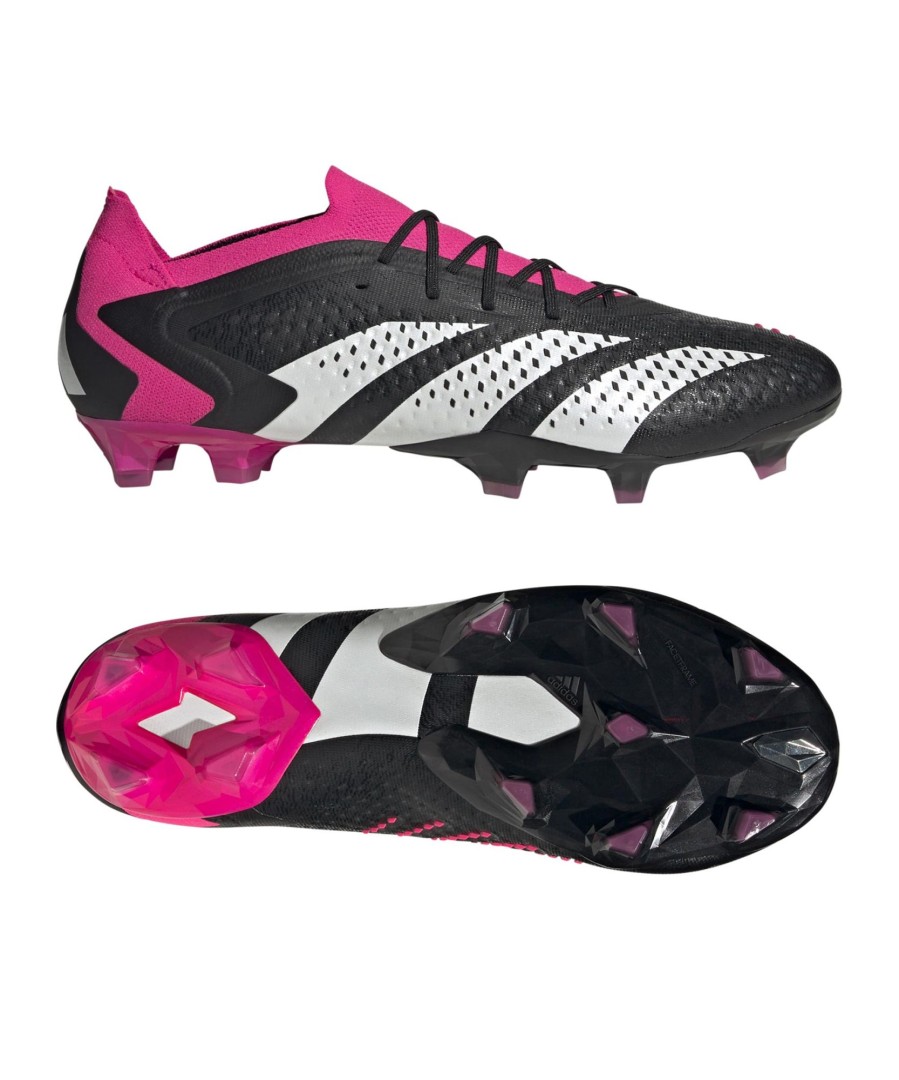 Sportschuhe Adidas Adidas Fusballschuhe | Adidas Fusballschuh Predator Accuracy.1 L Fg Own Your Football Schwarz Weiss Pink