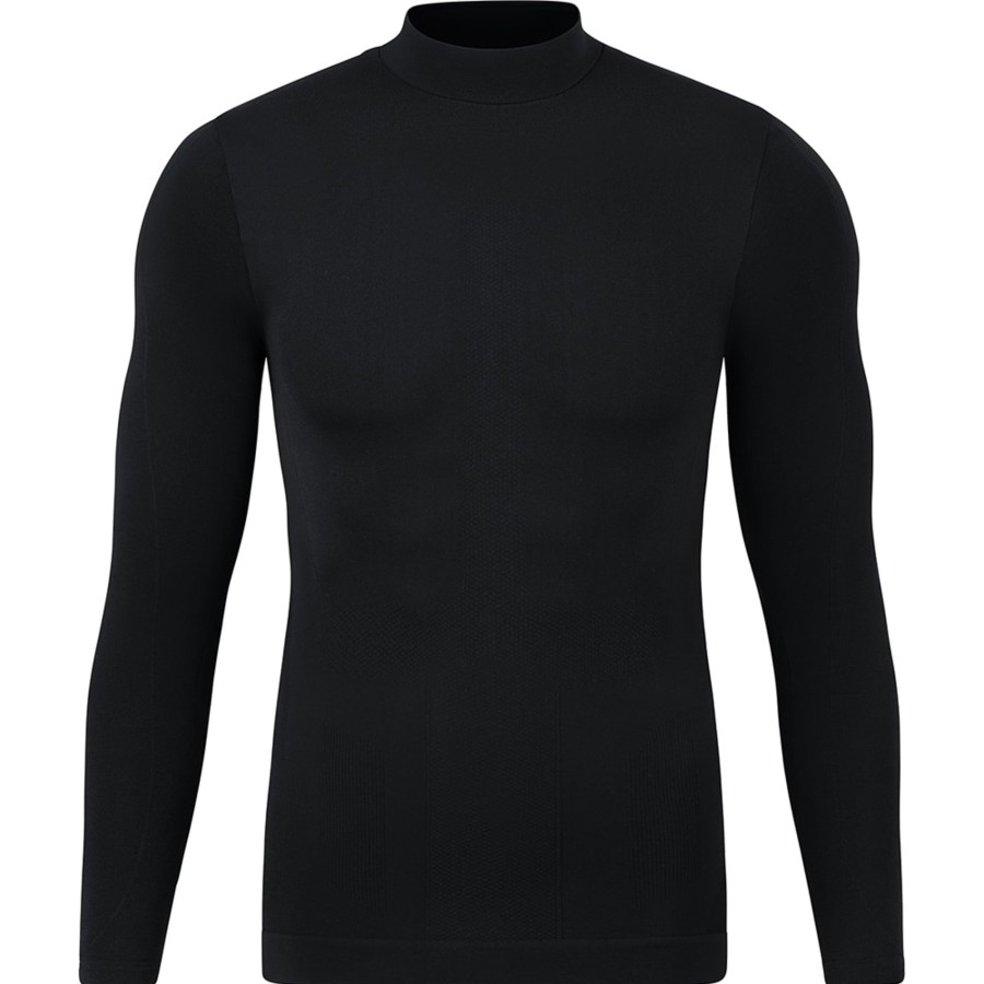 Herren Jako Baselayer | Jako Herren Turtleneck Skinbalance 2.0 Schwarz