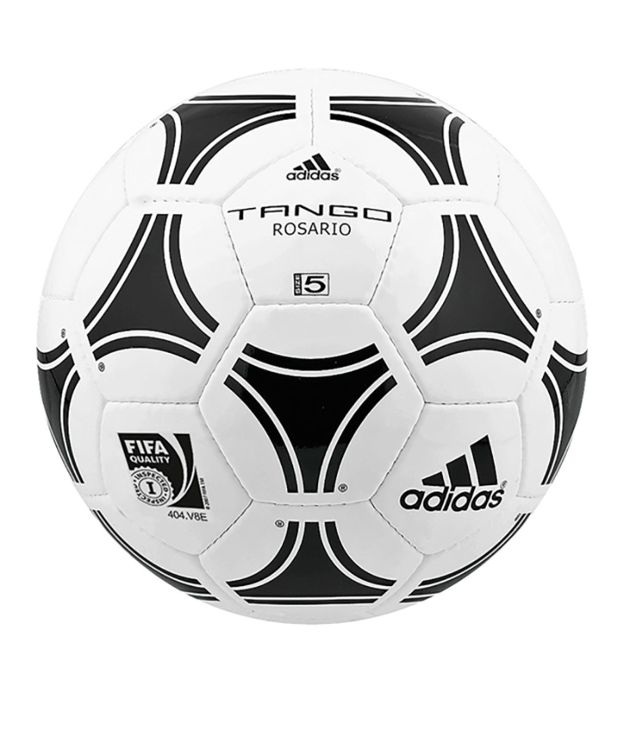 Sportausruestung Adidas | Adidas Tango Rosario Trainingsball Weiss Schwarz