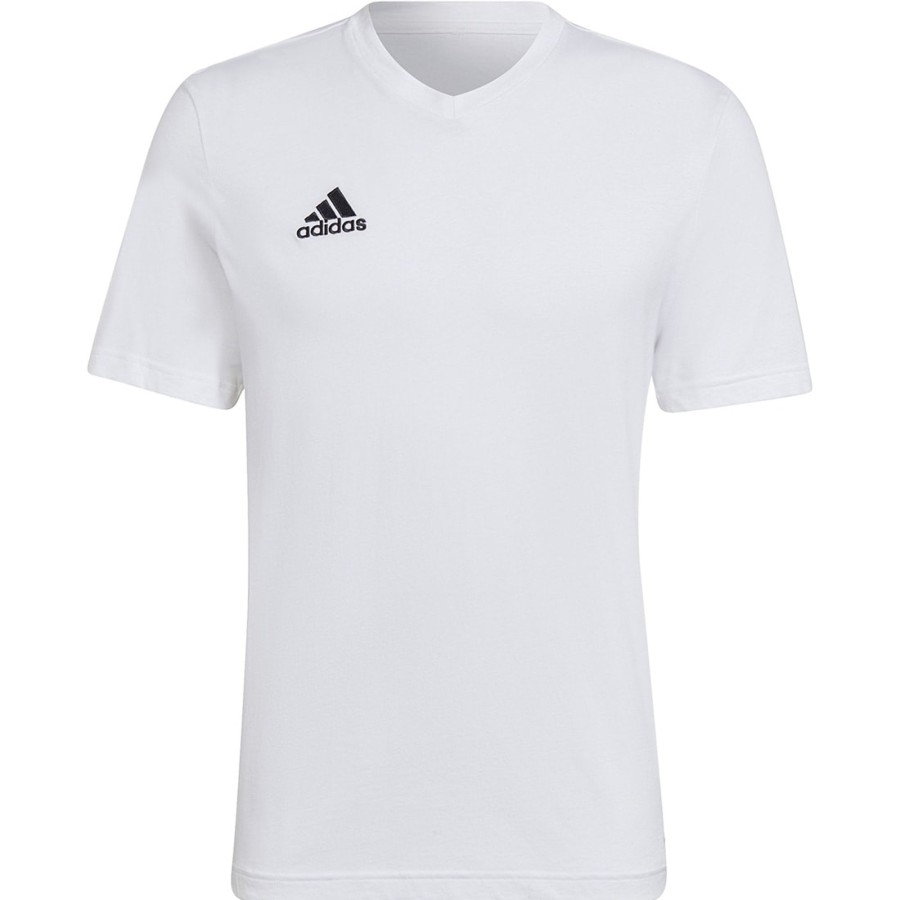 Herren Adidas T-Shirts | Adidas Herren T-Shirt Entrada 22 Weis