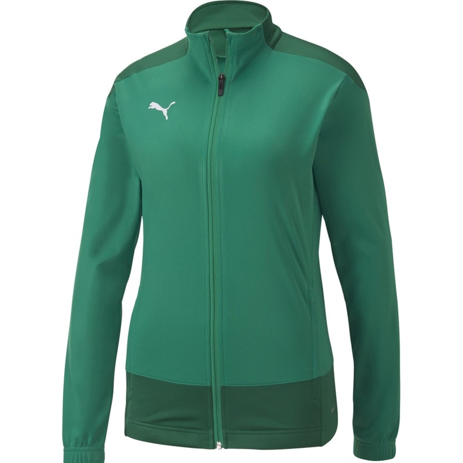 Damen Puma Jacken | Puma Damen Trainingsjacke Teamgoal 23 Grun