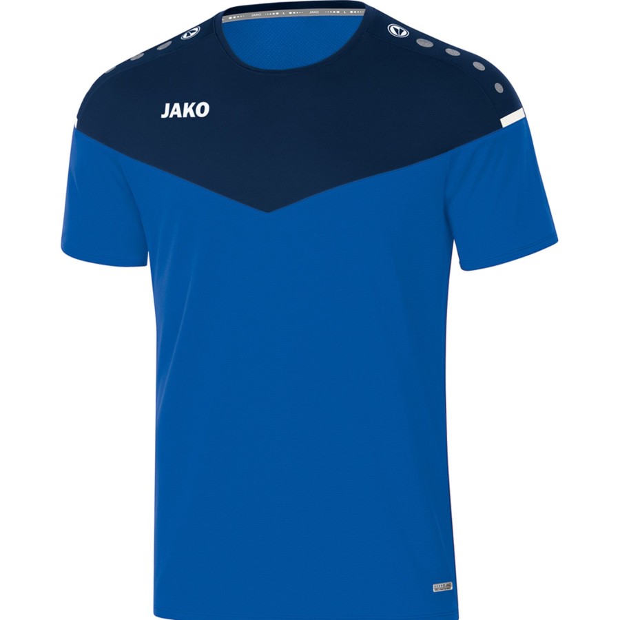 Herren Jako T-Shirts | Jako Herren T-Shirt Champ 2.0 Blau