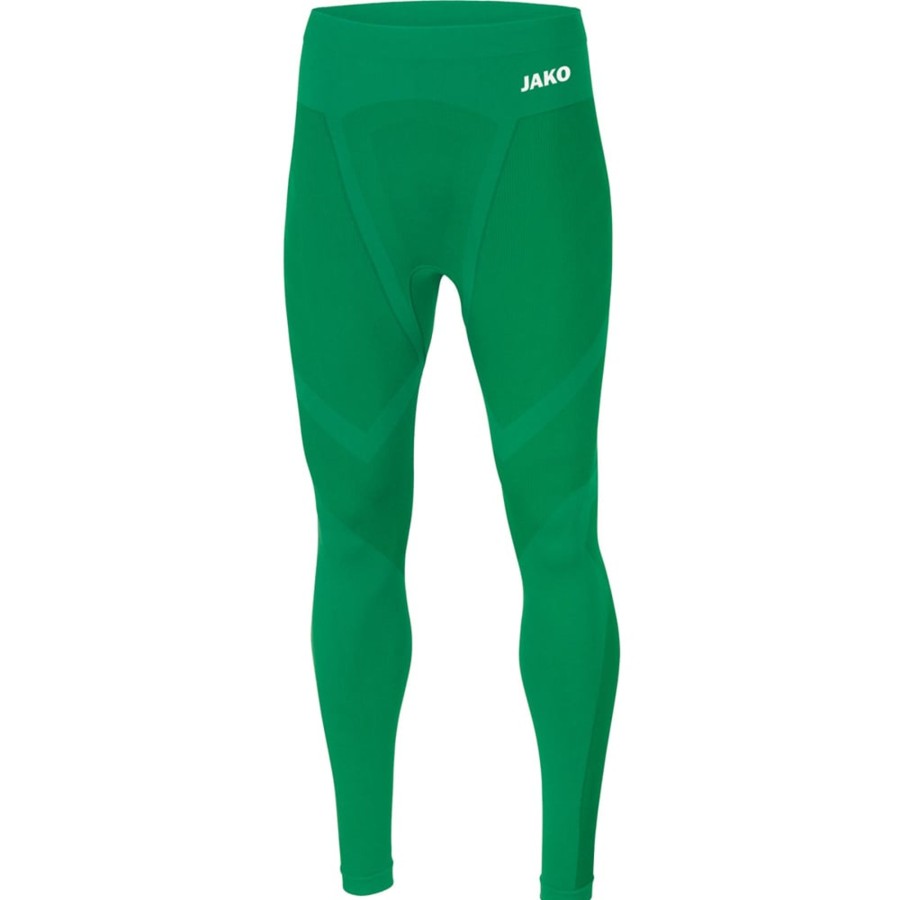 Herren Jako Tights | Jako Long Tights Comfort 2.0 Grun